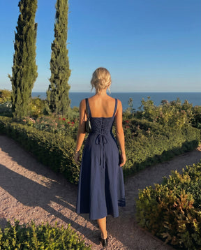 Amélie Corset Midi Dress