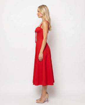 Amélie Corset Midi Dress
