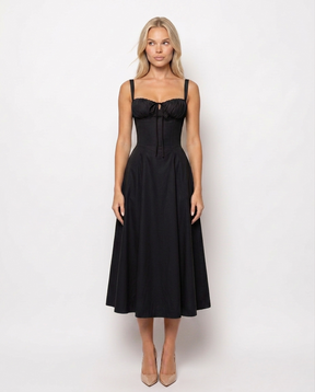 Amélie Corset Midi Dress