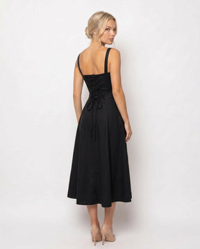 Amélie Corset Midi Dress