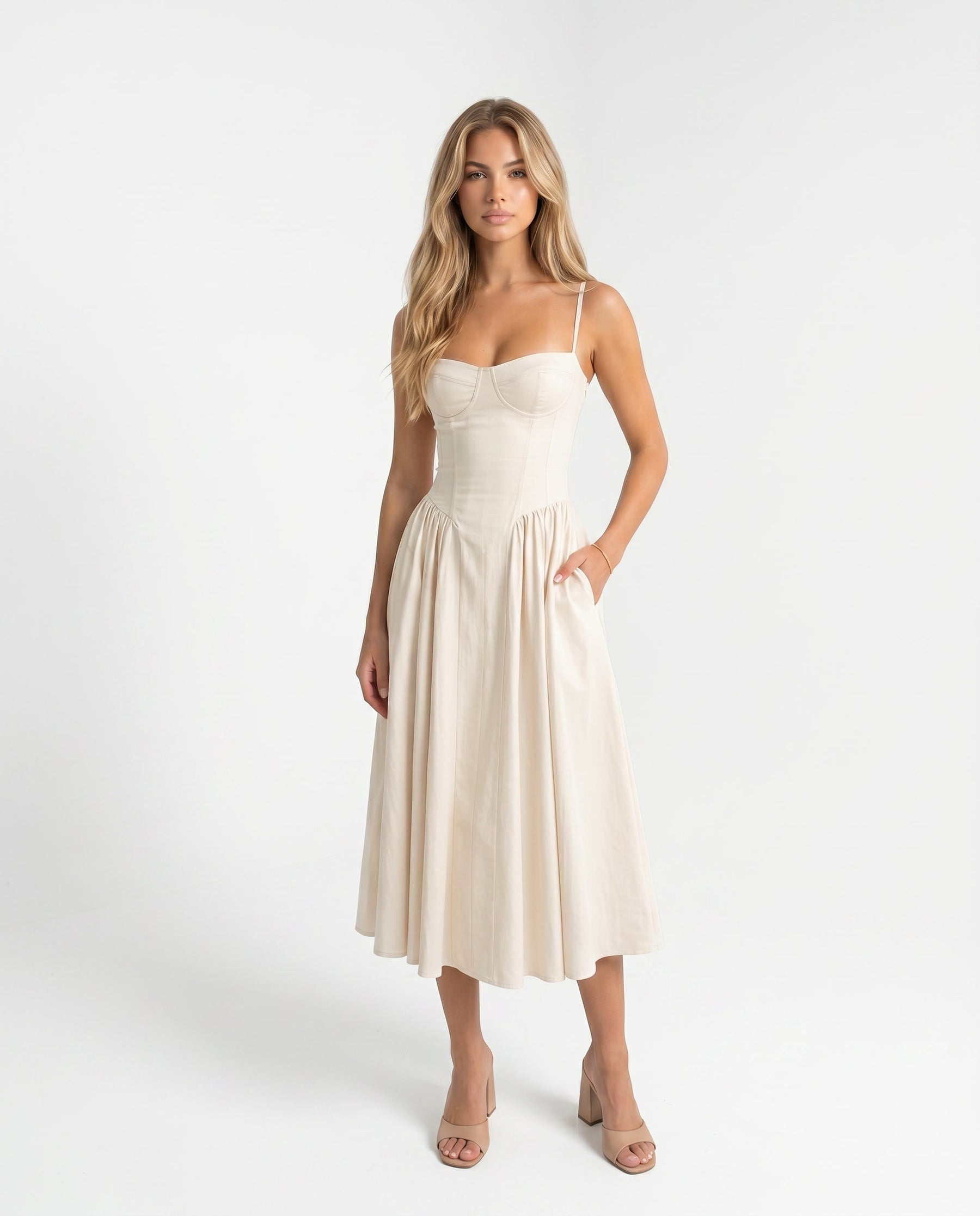 Sienna Sculpt Midi Dress