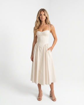 Sienna Sculpt Midi Dress