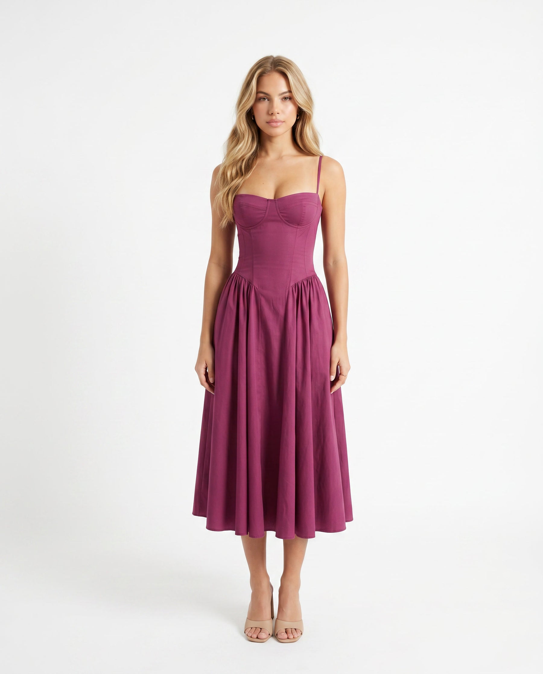 Sienna Sculpt Midi Dress