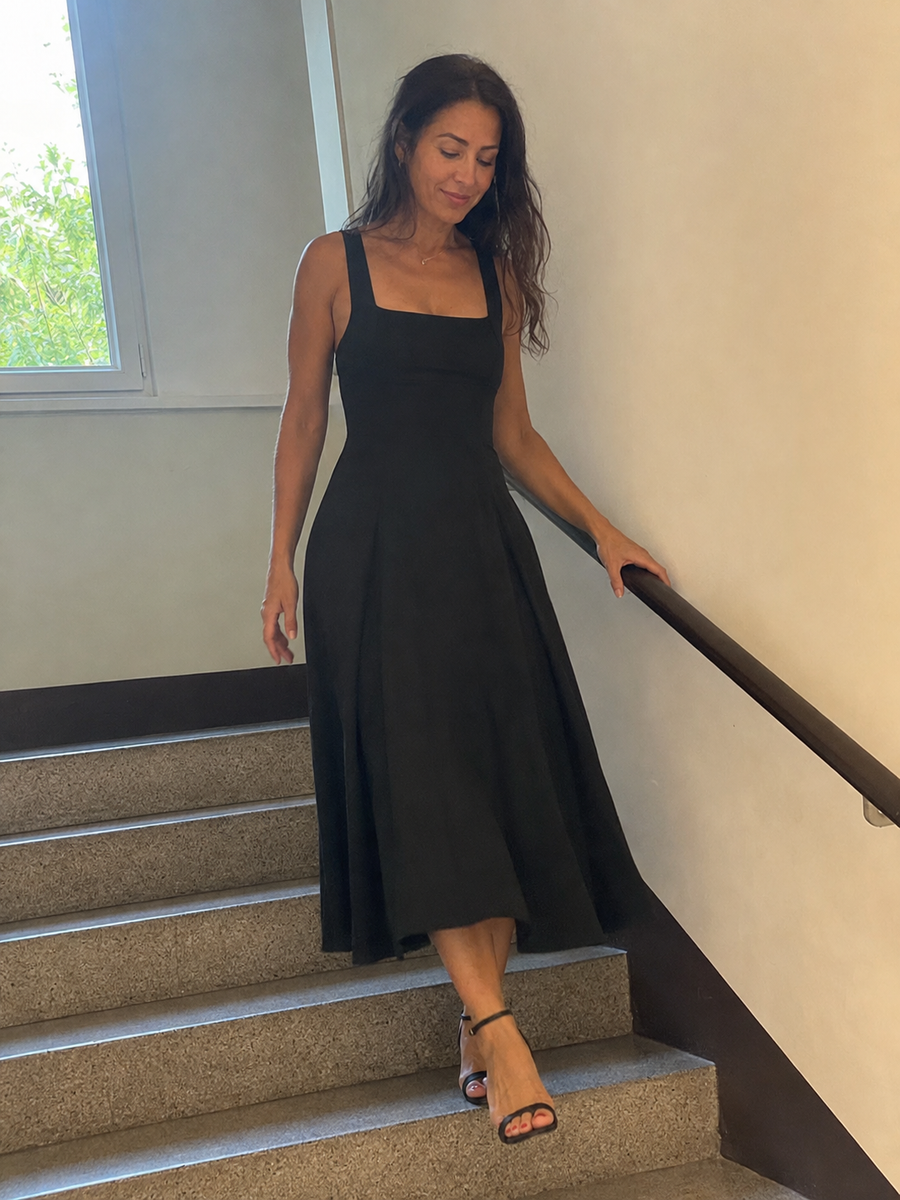 Liora Midi Dress getragen, Look 3 von 6